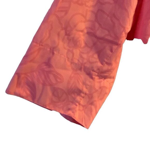 Pre Owned Women’s Sag Harbor Pink Floral Button Up Shirt Sz 22W - Picture 3 of 12